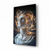 The Shining Mind of Aurelius Glass Wall Art || Designer Collection by Insigneart USA