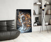 The Shining Mind of Aurelius Glass Wall Art || Designer Collection by Insigneart USA