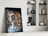 The Shining Mind of Aurelius Glass Wall Art || Designer Collection by Insigneart USA