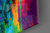Colorful Nightmare Glass Wall Art || Designer Collection by Insigneart USA