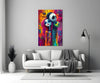 Colorful Nightmare Glass Wall Art || Designer Collection by Insigneart USA