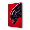 Alien: Red Menace Glass Wall Art || Designer Collection by Insigneart USA