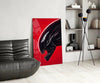 Alien: Red Menace Glass Wall Art || Designer Collection by Insigneart USA