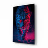 Neon Leopard Glass Wall Art || Designer Collection by Insigneart USA
