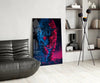 Neon Leopard Glass Wall Art || Designer Collection by Insigneart USA