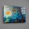 Solitude and Peace Glass Wall Art || Designer Collection by Insigneart USA
