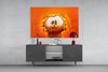 Cute Garfield Glass Wall Art || Designer Collection by Insigneart USA