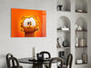 Cute Garfield Glass Wall Art || Designer Collection by Insigneart USA