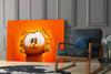 Cute Garfield Glass Wall Art || Designer Collection by Insigneart USA