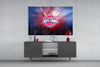 Detroit Pistons: Blue Light Glass Wall Art || Designer Collection by Insigneart USA