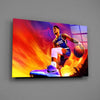 Devin Booker: Rise of the Flames Glass Wall Art || Designer Collection by Insigneart USA
