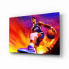 Devin Booker: Rise of the Flames Glass Wall Art || Designer Collection by Insigneart USA