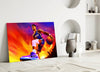 Devin Booker: Rise of the Flames Glass Wall Art || Designer Collection by Insigneart USA