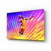 Kobe Bryant: Flight of Colors Glass Wall Art || Designer Collection by Insigneart USA