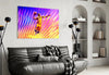 Kobe Bryant: Flight of Colors Glass Wall Art || Designer Collection by Insigneart USA