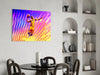 Kobe Bryant: Flight of Colors Glass Wall Art || Designer Collection by Insigneart USA