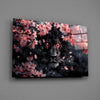 Lion of the Night Glass Wall Art || Designer Collection by Insigneart USA