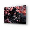 Lion of the Night Glass Wall Art || Designer Collection by Insigneart USA