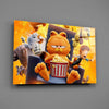 Garfield: Lazy Day Glass Wall Art || Designer Collection by Insigneart USA