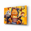 Garfield: Lazy Day Glass Wall Art || Designer Collection by Insigneart USA