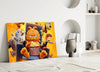 Garfield: Lazy Day Glass Wall Art || Designer Collection by Insigneart USA