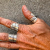 Sterling Silver Fearless Feather Ring by mend metalworks