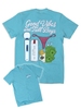 Good Vibes & Tall Boys Tee by Luckless Outfitters