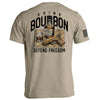 Drink Bourbon Defend Freedom by Shield Republic