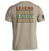 Legend Husband Daddy Grandpa by Shield Republic