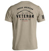 Proud American Veteran The Oath Never Ends by Shield Republic