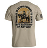 Courage Is Being Scared To Death, But Saddling Up Anyway by Shield Republic