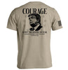 Courage Is Not The Absence of Fear by Shield Republic
