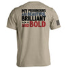 My Pronouns Are Beautiful Brilliant And Bold by Shield Republic
