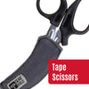 GEAR HALO - TAPE SCISSORS  -HOCKEY SCISSORS WITH SLEEVE