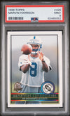 Graded 1996 Topps Marvin Harrison #246 Rookie RC Football Card PSA 9 Mint
