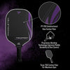 Paddletek Tempest Wave Pro-C Aurora Pickleball Paddle by The Mad Pickler