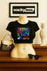 Tetris Brick Game Retro Classic Graphic Tee Shirt by MyWackyTees