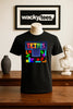 Tetris Brick Game Retro Classic Graphic Tee Shirt by MyWackyTees