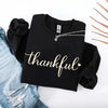 Thankful Sweatshirt for Women - Cozy Thanksgiving Gift Sweater by Adorb Custom Tees