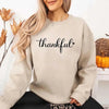 Thankful Sweatshirt for Women - Cozy Thanksgiving Gift Sweater by Adorb Custom Tees