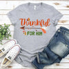 Thankful For Her/Him Valentines Couple T-Shirt – Cute Matching Holiday Tees by Adorb Custom Tees