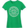 The Beatles Beatles Women'S Sgt Pepper Girls Jr X-Large Green [T-Shirt] by Rock Band Apparel