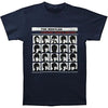 The Beatles Men'S The Beatles Hard Days Night T-Shirt, Blue, Medium [T-Shirt] by Rock Band Apparel