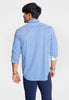 The Go Big Stripe Long Sleeve Tech Shirt - Royal Blue by Buki
