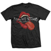 The Rolling Stones Men'S Rolling Stones Open Mouth & Tongue T-Shirt,Black,Small [T-Shirt] by Rock Band Apparel
