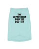 The Leprechaun Made Me Do It Dog Shirt by Anchored Grace Boutique