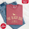 The Black Dog Comfort Colors Concert Tee – Minimalist Unisex Music Shirt by Adorb Custom Tees