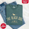 The Black Dog Comfort Colors Concert Tee – Minimalist Unisex Music Shirt by Adorb Custom Tees