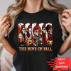 "The Boys Of Fall" Shirt - Fall Horror Characters K*ers Autumn Tee by Dog Mom Hat
