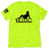 Thick - Safety Yellow T-Shirt by Armed American Supply